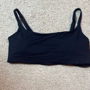 Black Strappy Bikini Top